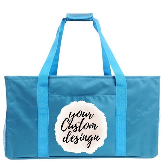 "CUSTOM"  Multipurpose Utility Tote - Jade Teal - Picture 1 of 16